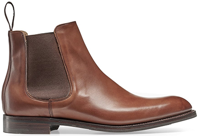 Cheaney Godfrey D Chelsea Boot in Burnished Conker Calf: €499.