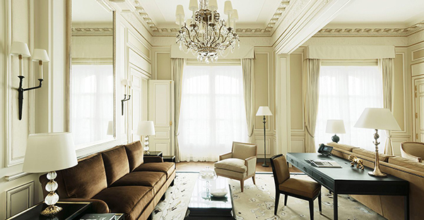 Coco Chanel Suite at Hôtel Riz Paris, 15 Place Vendôme, 75001 Paris, France.