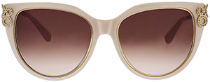 Oscar de la Renta Swarovski Crystal & Acetate Cat Eye women's sunglasses: US$290.