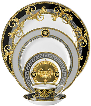 Rosenthal Versace 5 piece Dinnerware Set | Prestige Gala: US$765.
