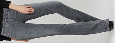 Citizens of Humanity Emannuelle Slim Boot in Silver Lining women's jeans: US$278.