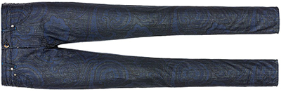Etro Cotton & linen men's jeans: US$640.