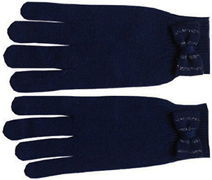 Flouzen Paris navy cashmere gloves: €75.