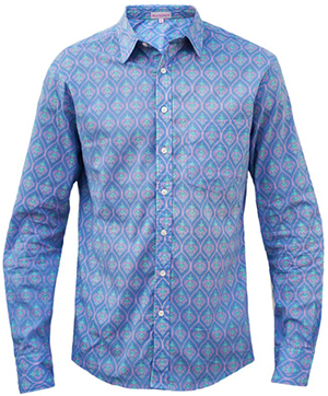 Frangipani Azteca men's shirt: £75.