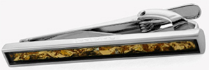 Tateossian gold leaf tie clip with 22k yellow gold: €155.