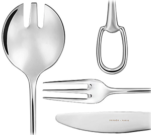 Hermès Attelage cutlery.