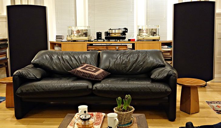 At home with an audiophile ...