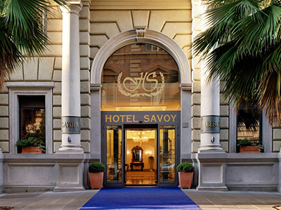 Hotel Savoy, Via Ludovisi, 15, 00187 Rome.