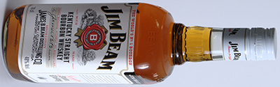 Jim Beam Kentucky Straight Bourbon Whiskey.