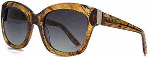 Kurt Geiger Brown Square Sunglasses women's sunglasses: £120.