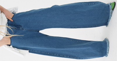 Marques'Almeida women's Denim oversized jeans: £310.