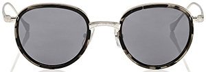 Matsuda Sterling Silver Round Sunglasses: US$1,600.