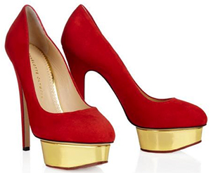 Charlotte Olympia Dolly women's platform shoes: US$795.