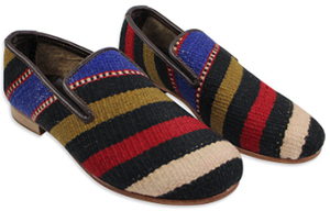 Pickett men's Kilim slippers: £165.