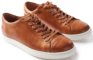 La Portegna Alex men's brown sneakers: £195.