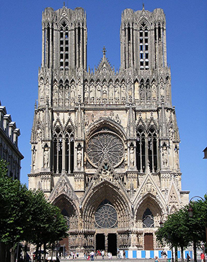 Notre-Dame de Reims, Place du Cardinal Luçon, 51100 Reims.
