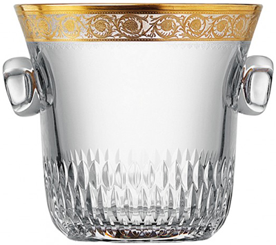 Saint-Louis Cristallerie Thistle Gold champagne bucket: €1,860.