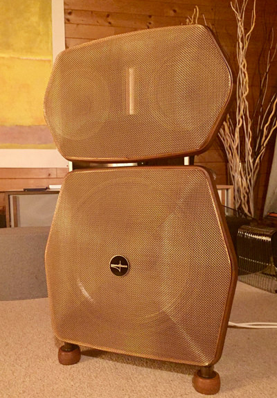 Sound Kaos Libération Bronze loudspeakers: CHF16,000.