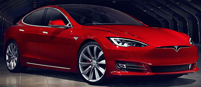 Tesla Model S (2012-).