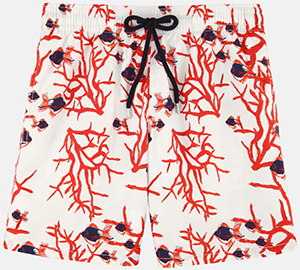 Vilebrequin Coral & Fish Moorea Swimwear: US$250.